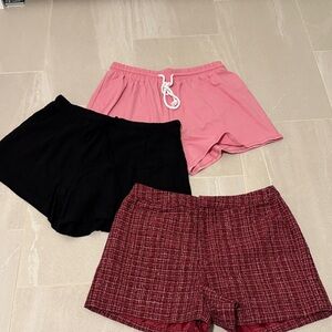 Assortment of 3 shorts